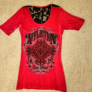 Affliction Black Premium Tee